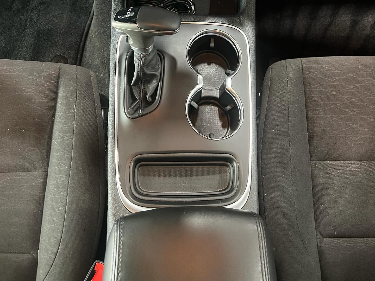 Car After Console Interior Detailing