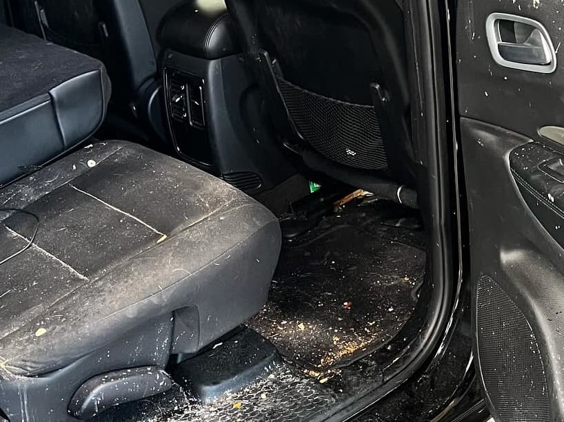 Car Before Interior Detailing